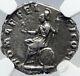 Commodus The Gladiator Emperor Authentic Ancient Silver Roman Coin Ngc I82914