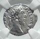 Commodus The Gladiator Emperor Ancient Silver Roman Coin Hercules Ngc I81434