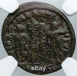 CONSTANTINE I the GREAT Authentic Ancient 333AD Roman Coin w SOLDIERS NGC i88748