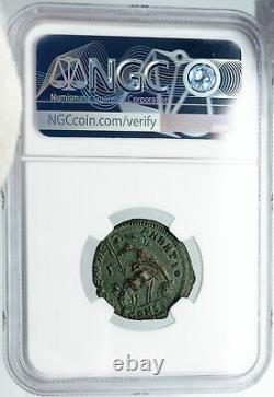 CONSTANTIUS II 337AD Constantinople Ancient OLD Roman Coin Wreath NGC i88707
