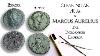 Cleaning An Ancient Roman Coin A Marcus Aurelius Ae As From 145 A D