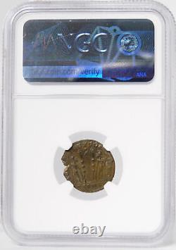 Constantine II. Epfig Hoard. RARE RIC R2. Soldiers WREATH. Cert. AU. Roman Coin