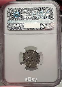 DIDIA CLARA April-June193AD Authentic Ancient Silver Roman Coin NGC XF EXT RARE