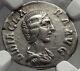Didia Clara Didius Julianus Daughter Silver Denarius Roman Coin Rare Ngc I58296