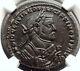 Diocletian Abdication Issue 305ad Ancient Roman Coin Of London Ngc Au I67623
