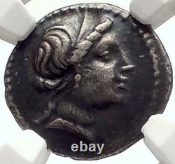 Dictator SULLA Anonymous 82BC Silver Roman Republic Coin w VENUS NGC i69574