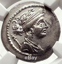 Dictator Sulla SON Silver Roman Republic Coin for POMPEY the GREAT NGC i69580