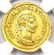 Diocletian Gold Av Aureus Roman Coin 284-305 Ad Ngc Choice Au 5/5 Strike