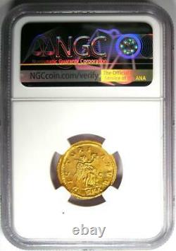 Diocletian Gold AV Aureus Roman Coin 284-305 AD NGC Choice AU 5/5 Strike