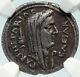 Divus Julius Caesar Portrait 44bc Rome Ancient Silver Roman Coin Ngc I84271