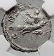 Divus Valerian Ii On Eagle Consecratio Ancient Silver Roman Coin Ngc I60084
