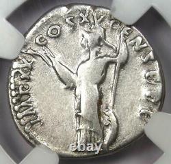 Domitian AR Denarius Silver Roman Coin 81-96 AD Certified NGC VF 5/5 Strike