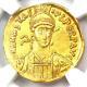 Eastern Roman Anastasius I Av Solidus Gold Coin 491-518 Ad Certified Ngc Ch Xf