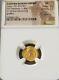 Eastern Roman Empire Zeno Tremissis Ngc Xf Ancient Gold Coin