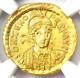 Eastern Roman Zeno Av Solidus Gold Coin 474-491 Ad Certified Ngc Ms (unc)