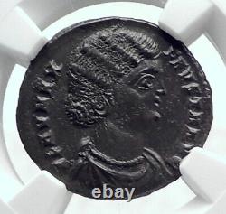 FAUSTA Wife CONSTANTINE I the GREAT 324AD Genuine Ancient Roman Coin NGC i81614