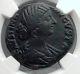Faustina Ii Jr. Marcus Aurelius Wife Sestertius Cybele Roman Coin Ngc I60212