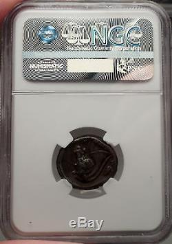 First Silver Coin of ROMAN REPUBLIC 326 BC NGC Certified Choice VF Fine Style