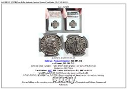 GALERIUS 303AD Trier Follis Authentic Ancient Roman Coin Genius NGC MS i62956