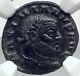 Galerius Authentic Ancient Siscia Quarter Follis Roman Coin Genius Ngc I82223