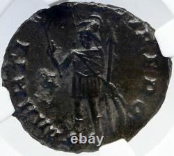 GALLIENUS Authentic Ancient 256AD Rome Genuine Roman Coin MARS NGC i82909
