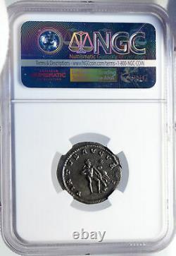 GALLIENUS Authentic Ancient 262AD Antioch Roman Coin FARNESE HERCULES NGC i82905