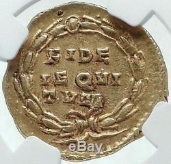 GALLIENUS Authentic Ancient 262AD Rome Aureus Genuine Gold Roman Coin RARE NGC