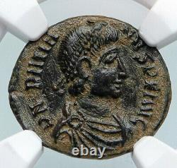 GRATIAN Original 378AD Cyzicus Authentic Ancient Roman Coin Rome Roma NGC i89713