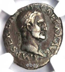 Galba AR Denarius Silver Ancient Roman Coin 68-69 AD Certified NGC Choice VF