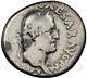Galba Ar Denarius Silver Ancient Roman Empire Coin 68-69 Ad, Caesar Rome Ngc Vg