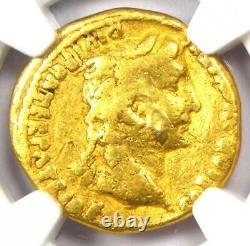 Gold Augustus Gold AV Aureus Roman Coin 27 BC 14 AD Certified NGC VG