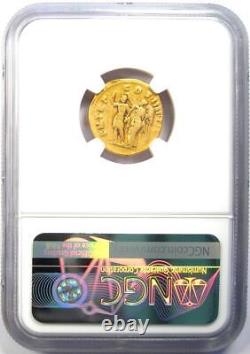 Gold Trajan AV Aureus Gold Roman Coin 98-117 AD Certified NGC VG Rare