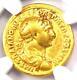 Gold Trajan Av Aureus Gold Roman Coin 98-117 Ad Ngc Choice Fine 5/5 Strike