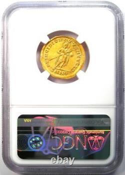 Gratian Gold AV Solidus Gold Roman Coin 367-383 AD Certified NGC MS (UNC)