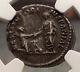 Hadrian 134ad Restitvtori Hispaniae Ngc Certified Xf Silver Roman Coin I57436