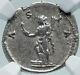 Hadrian Travels To Asia Authentic Ancient 134ad Silver Roman Coin Ngc I86628
