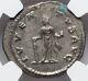 Hercules & Left Bust, Ngc Ms Claudius Ii 268-270 Ad Roman Empire Denarius Coin