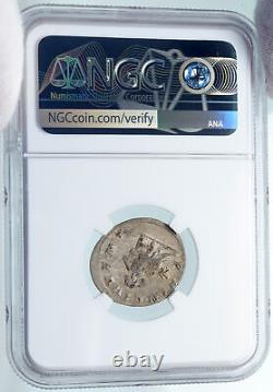 HERENNIUS ETRUSCUS Authentic Ancient 251AD Silver Roman Coin APOLLO NGC i84980
