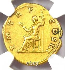 Hadrian Gold AV Aureus Roman Gold Coin 117-138 AD Certified NGC Choice VF
