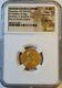 Honorius, Ad 393-423 Western Roman Empire Av Solidus Ancient Gold Coin Ngc Ch Xf
