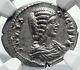Julia Domna Authentic Ancient 196ad Silver Roman Coin Pudicitia Ngc I82226