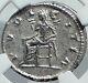 Julia Domna Authentic Ancient 196ad Silver Roman Coin Pudicitia Ngc I82580