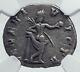 Julia Domna Authentic Ancient Silver Roman Coin Venus Goddess Of Love Ngc I81173