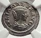Julia Maesa Authentic Ancient 218ad Rome Silver Roman Coin Pietas Ngc I73325