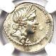 Julius Caesar Ar Denarius Silver Venus Roman Coin 46 Bc Certified Ngc Au