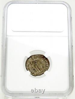 LICINIUS I. Rare R2 in RIC #27 NGC Choice XF Ancient Roman Coin Jupiter, Captive