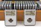 Late Roman Empire 4 Roman Emperors. Bronze Coins. Each With Ngc & Story Card