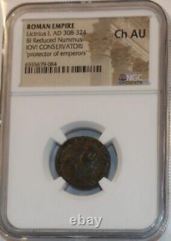Licinius I Roman Emperor Ad 308-24 Ancient Coin Ngc Certified Choice Au