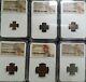 Lot Of 6 Ngc Certified Roman Empire Ancient Coins