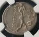 M. Herennius Roman Republic Ar Denarius, 108/7 Ngc Vf Coin, Very Fine Ancient